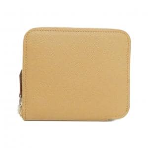 HERMES CLIQUETIS TATTOO AQUARELLE 丝绸短款083774CK 钱包