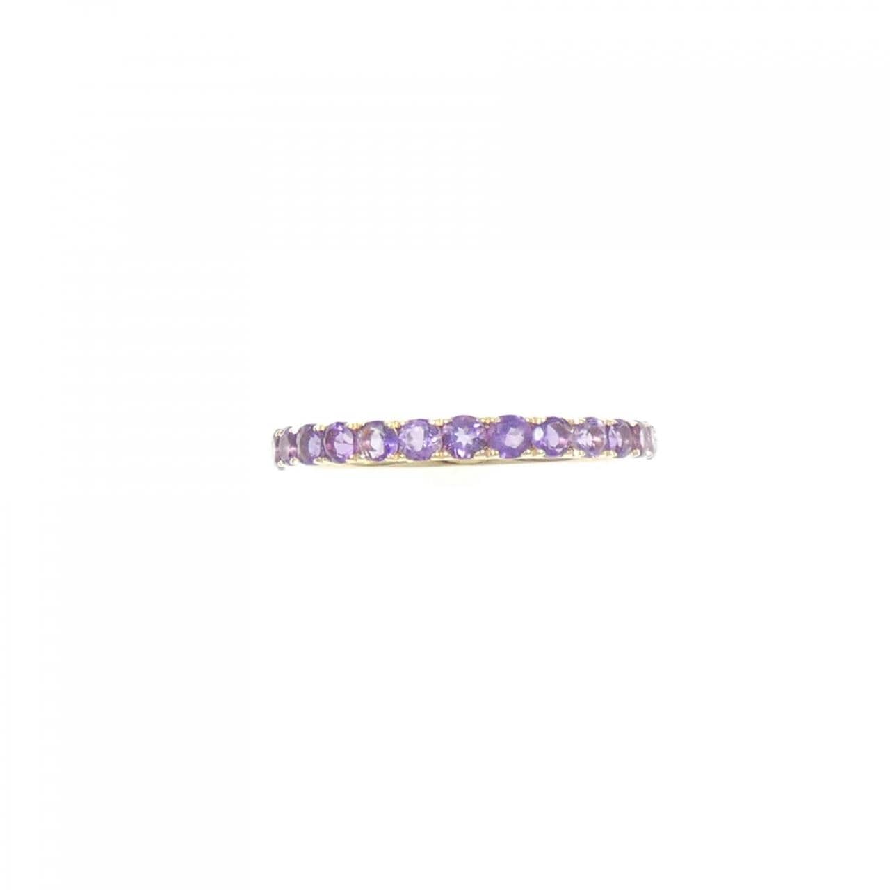 K18YG アメジスト リング 0.48CT