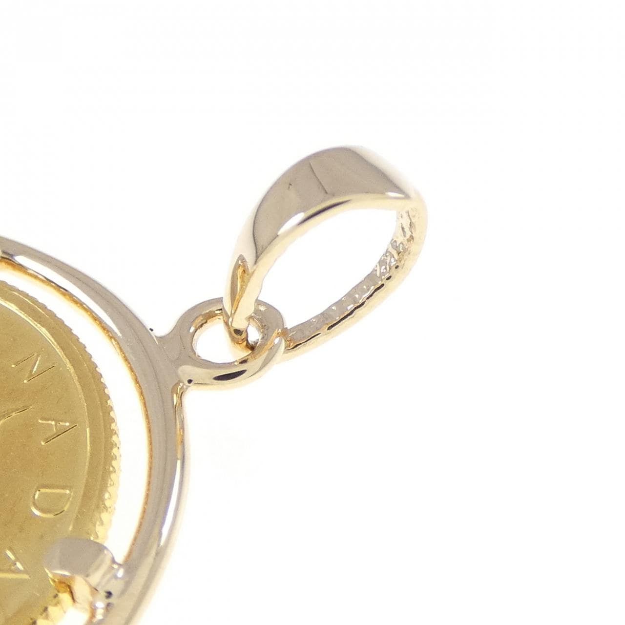14K(枠) コイン ペンダント