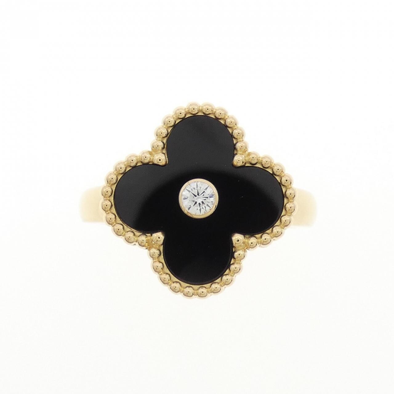 ヴァンクリーフ&アーペル ヴィンテージアルハンブラ リング