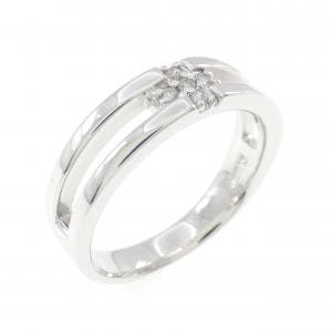 K18WG ダイヤモンド リング 0.04CT