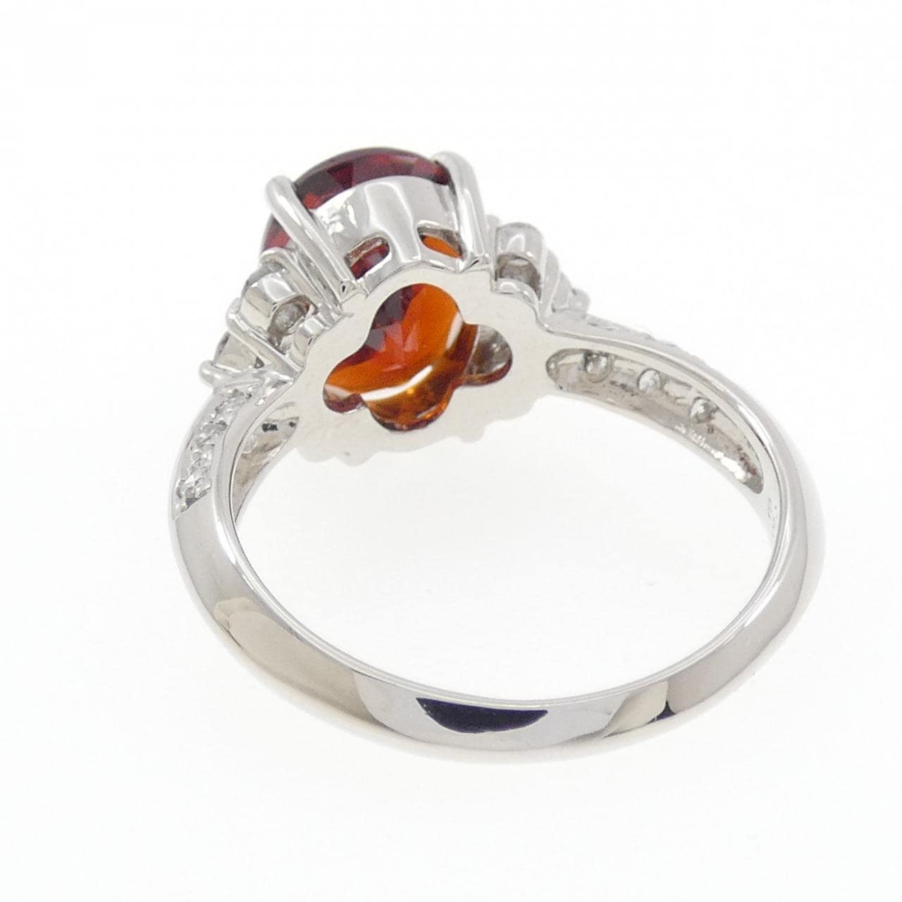 PT900 ガーネット リング 3.72CT