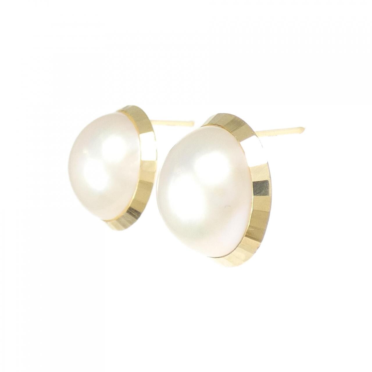 K18YG マベパール ピアス