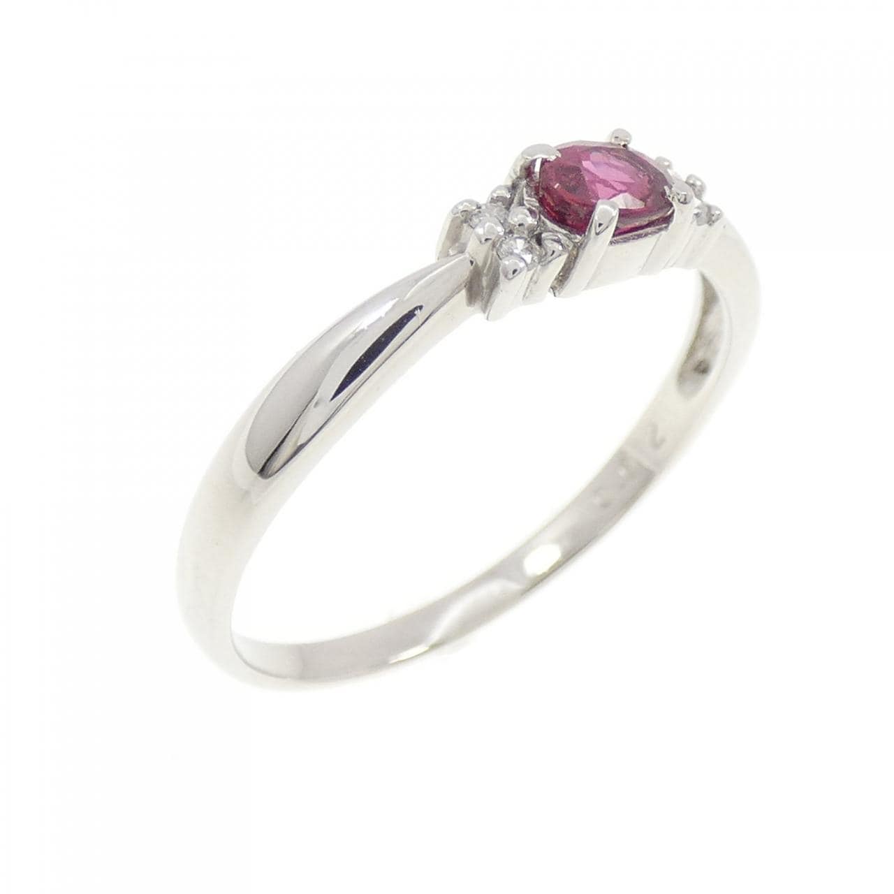 PT900 ルビー リング