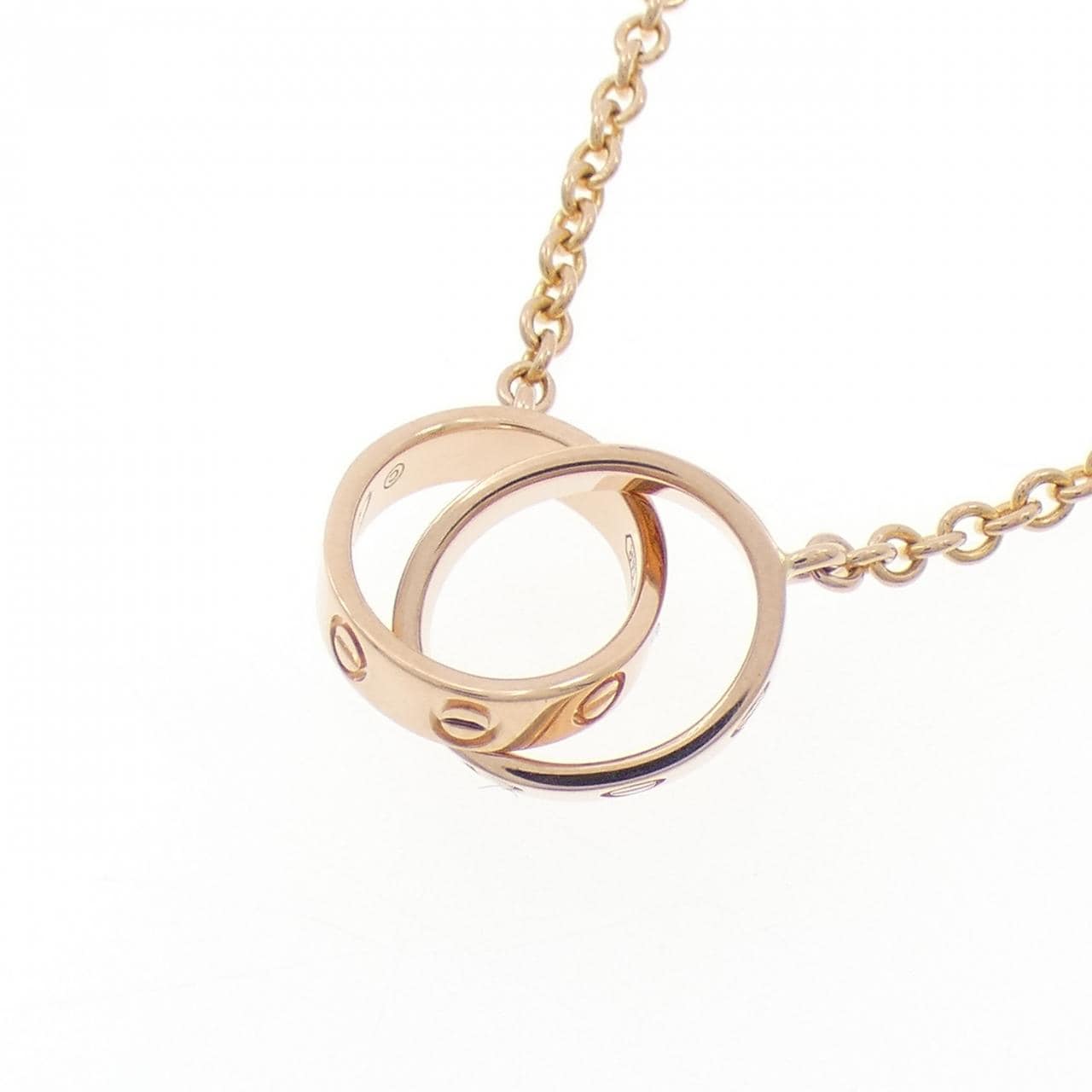 カルティエ ベビーラブ ネックレス