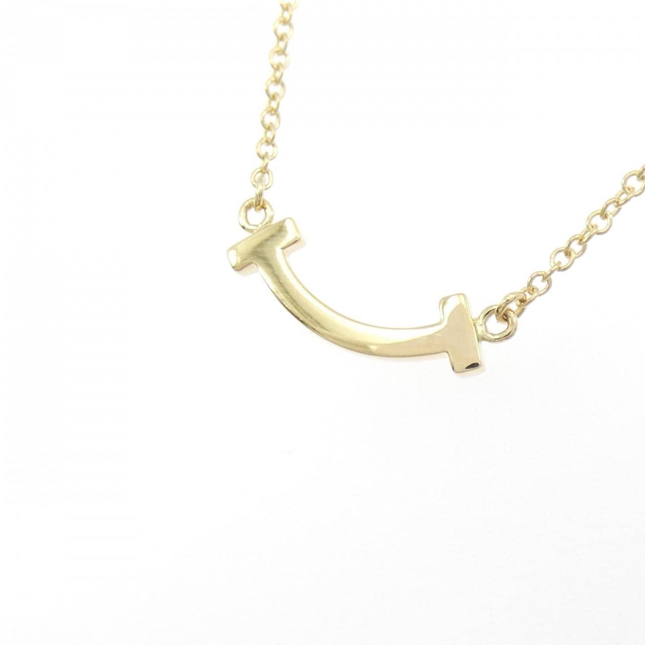 ティファニー Tスマイル ミニ ネックレス