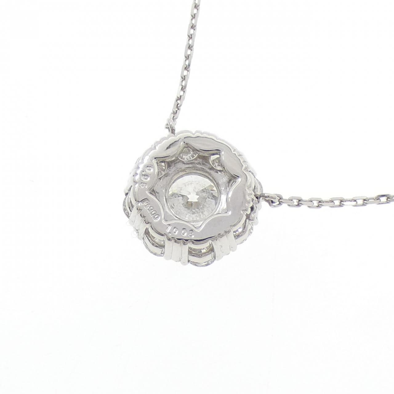 PT900/PT850 ダイヤモンド ネックレス 0.95CT