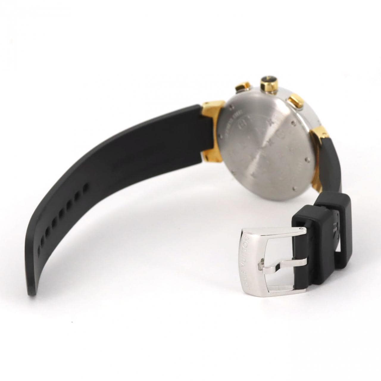 ルイヴィトン タンブール クロノグラフ Q1325 SSxGP クォーツ