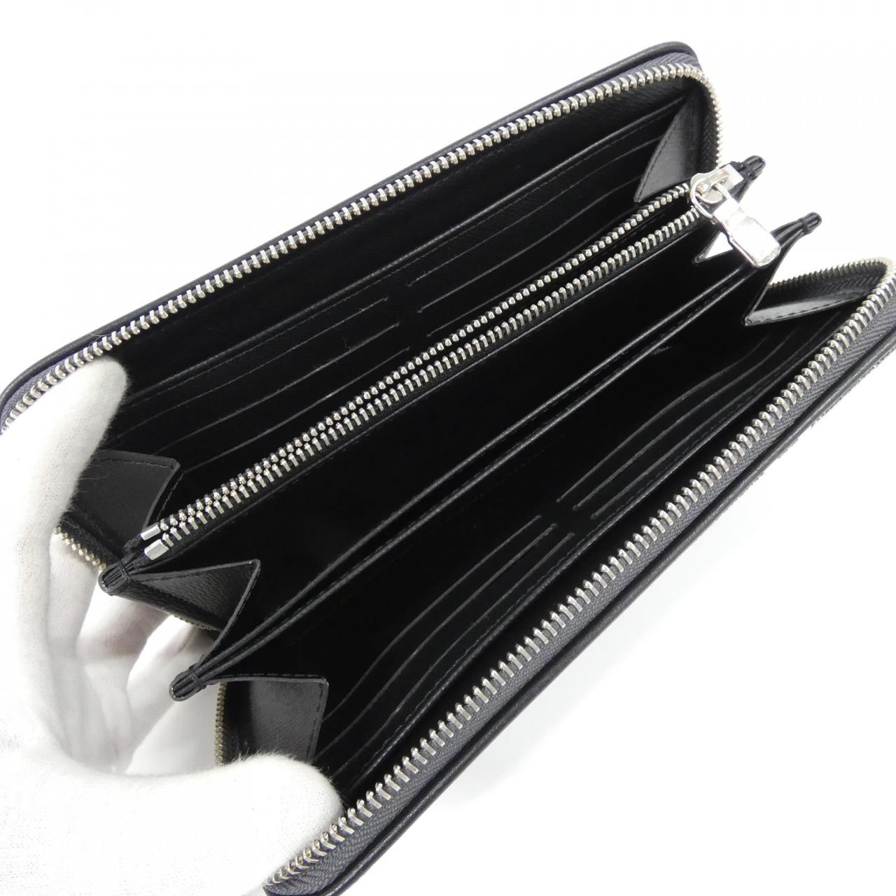 ルイヴィトン モノグラム ジャカード デニム ジッピー ウォレット M81858 財布