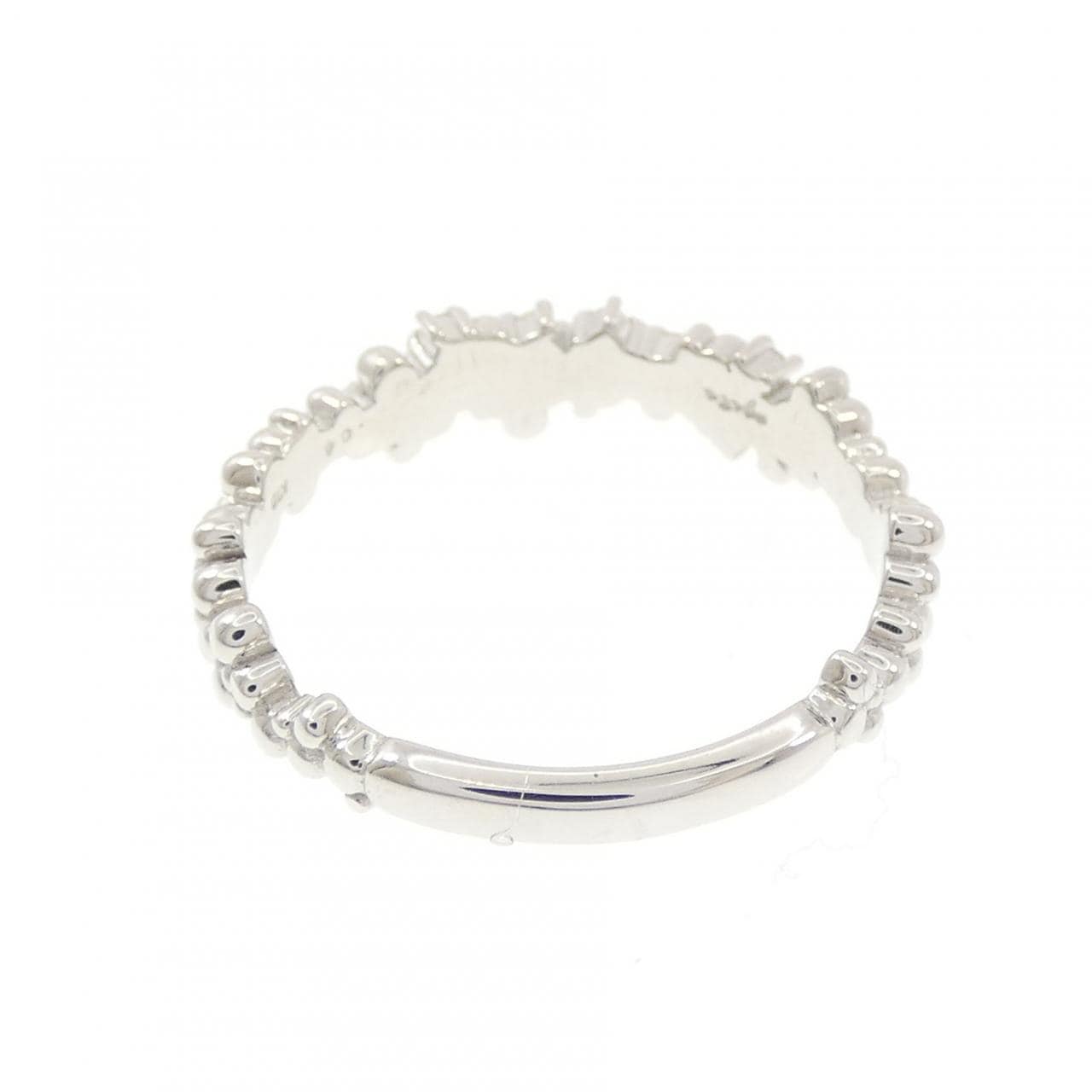 アガット ダイヤモンド リング 0.04CT