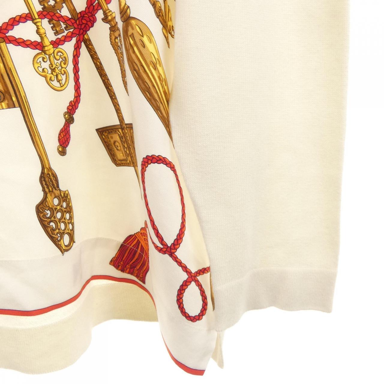 【ヴィンテージ】エルメス HERMES LES CLES ツイルレーヌ. トップス