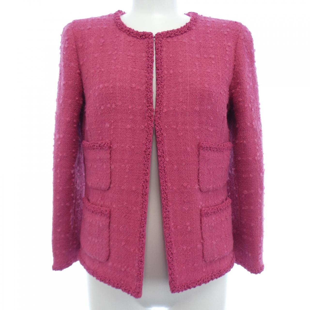 CHANEL CHANEL Collarless Jacket