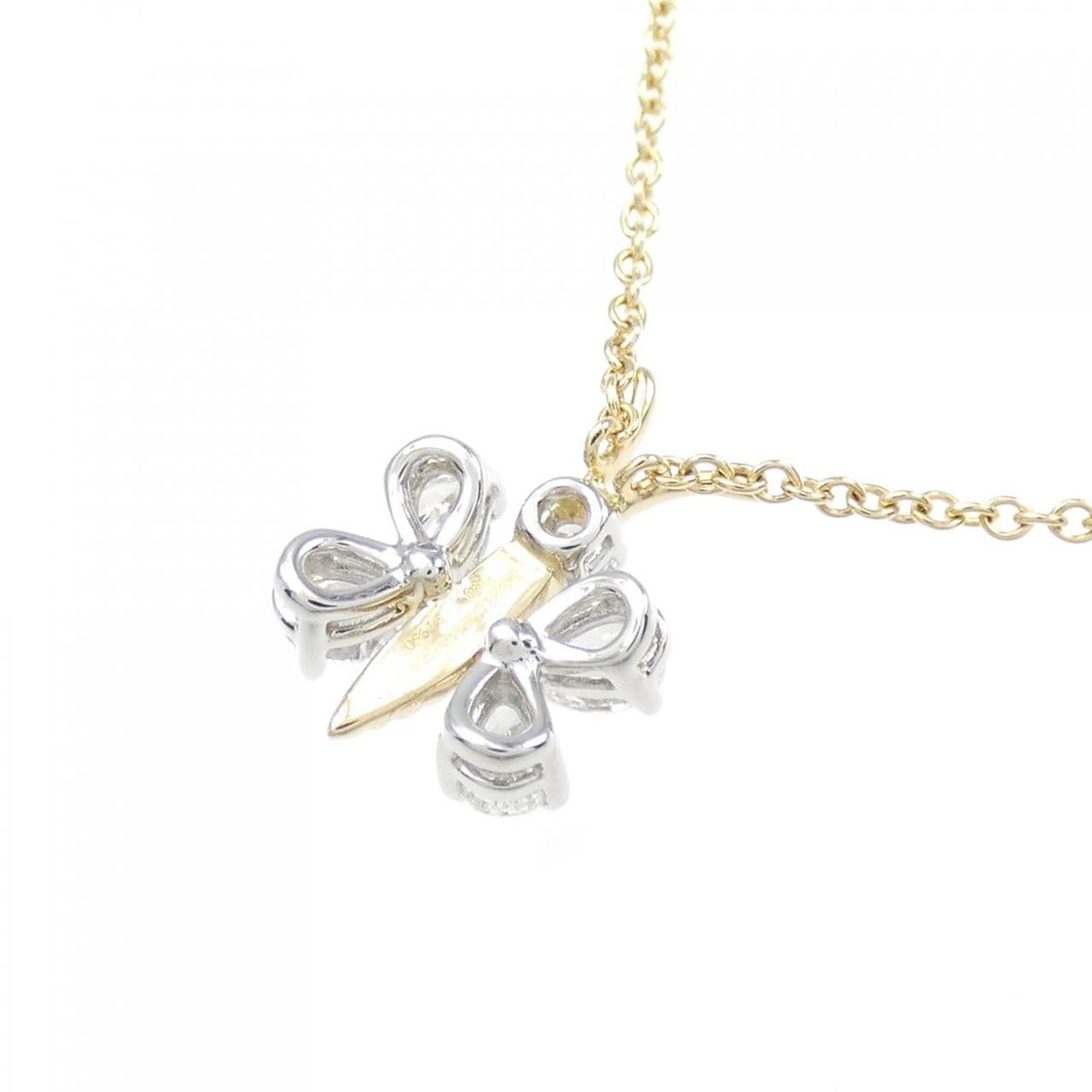 Tiffany sale butterfly necklace