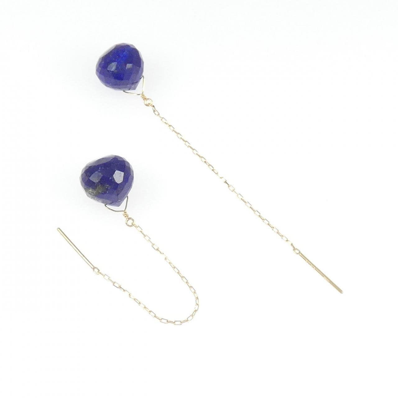 K18YG ラピスラズリ ピアス