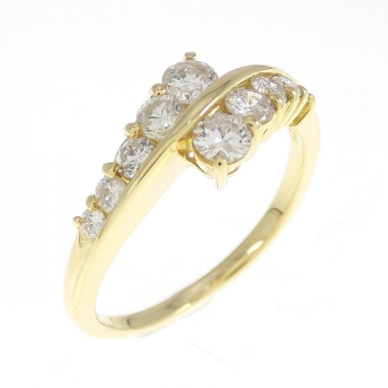 K18YG ダイヤモンド リング 0.50CT
