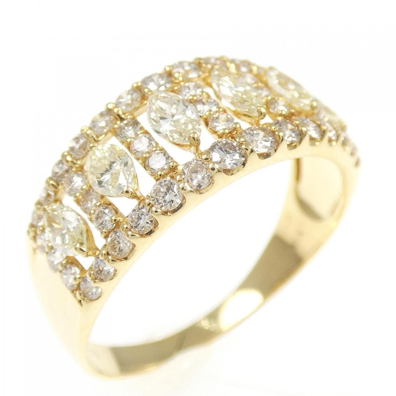 K18YG ダイヤモンド リング 1.00CT