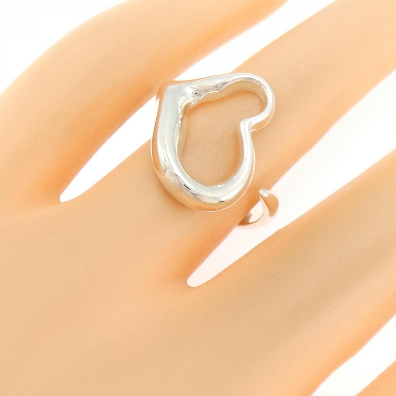 ティファニー オープンハート リング