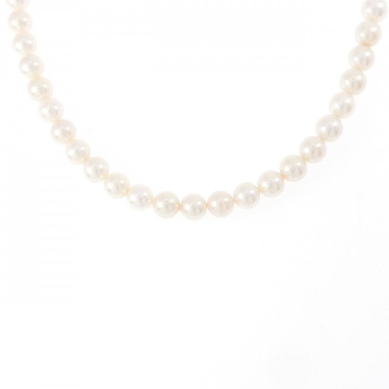 シルバークラスプ アコヤパール ネックレス 6-6.5mm