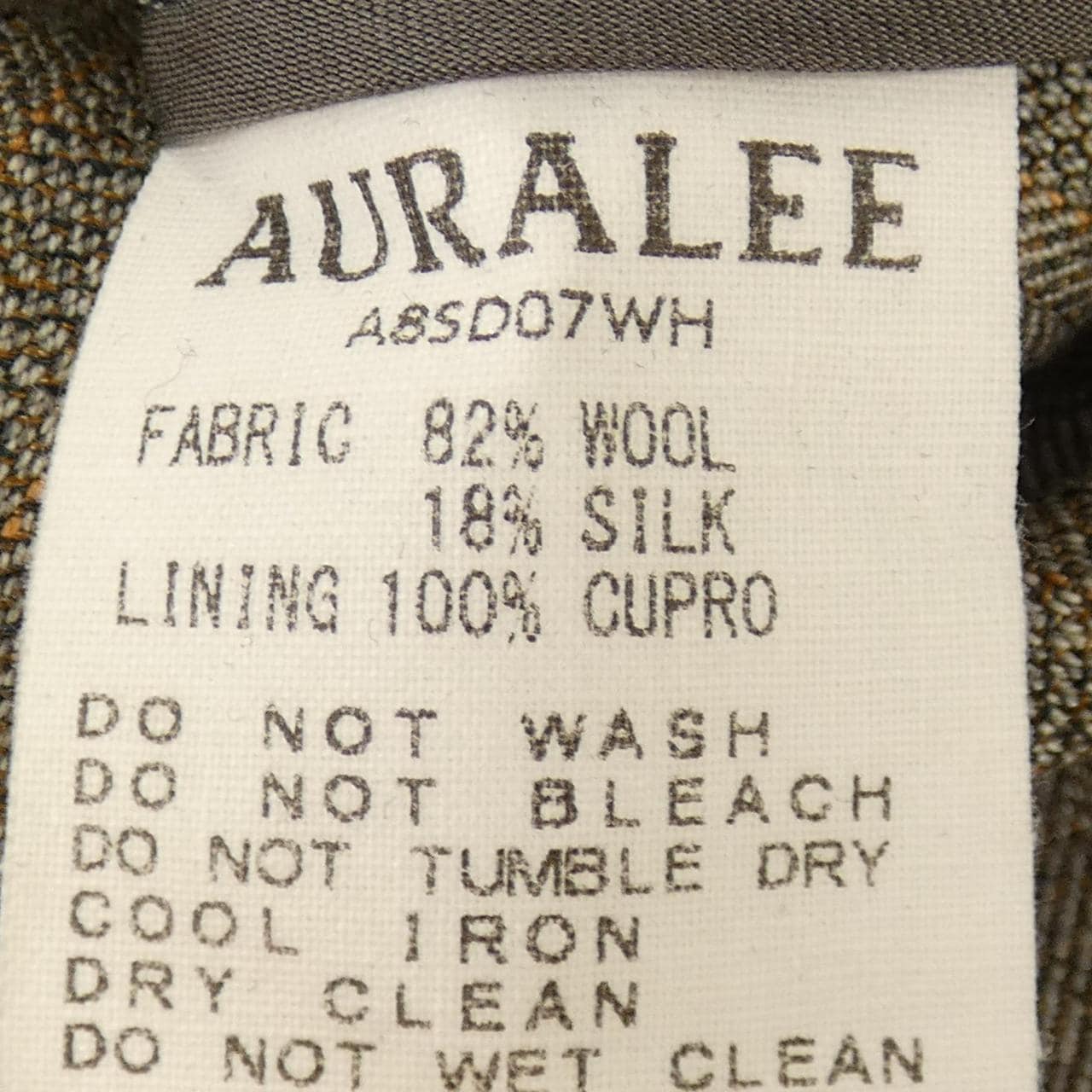 オーラリー AURALEE A8SD07WH ワンピース