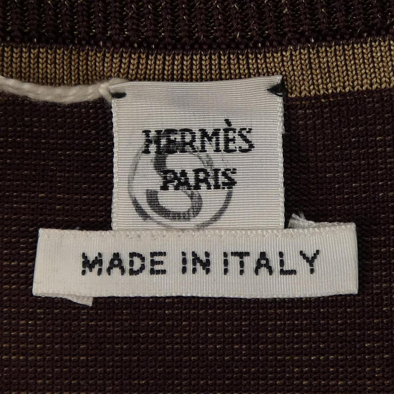 エルメス HERMES LE TRESOR DE MEDOR RAYURE 2H2835D5 ツイルレーヌ トップス