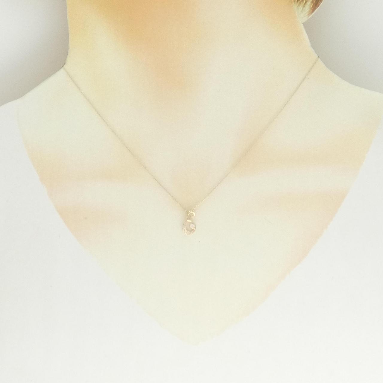 K10YG ダイヤモンド ネックレス 0.05CT