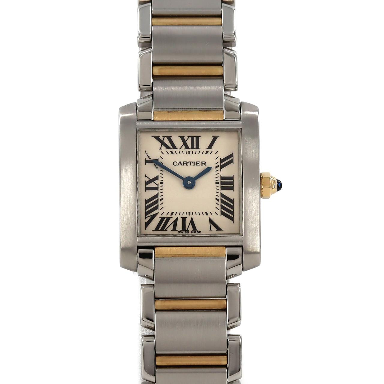 Cartier Tank Francaise SM 兩色 W51007Q4 SSxYG石英