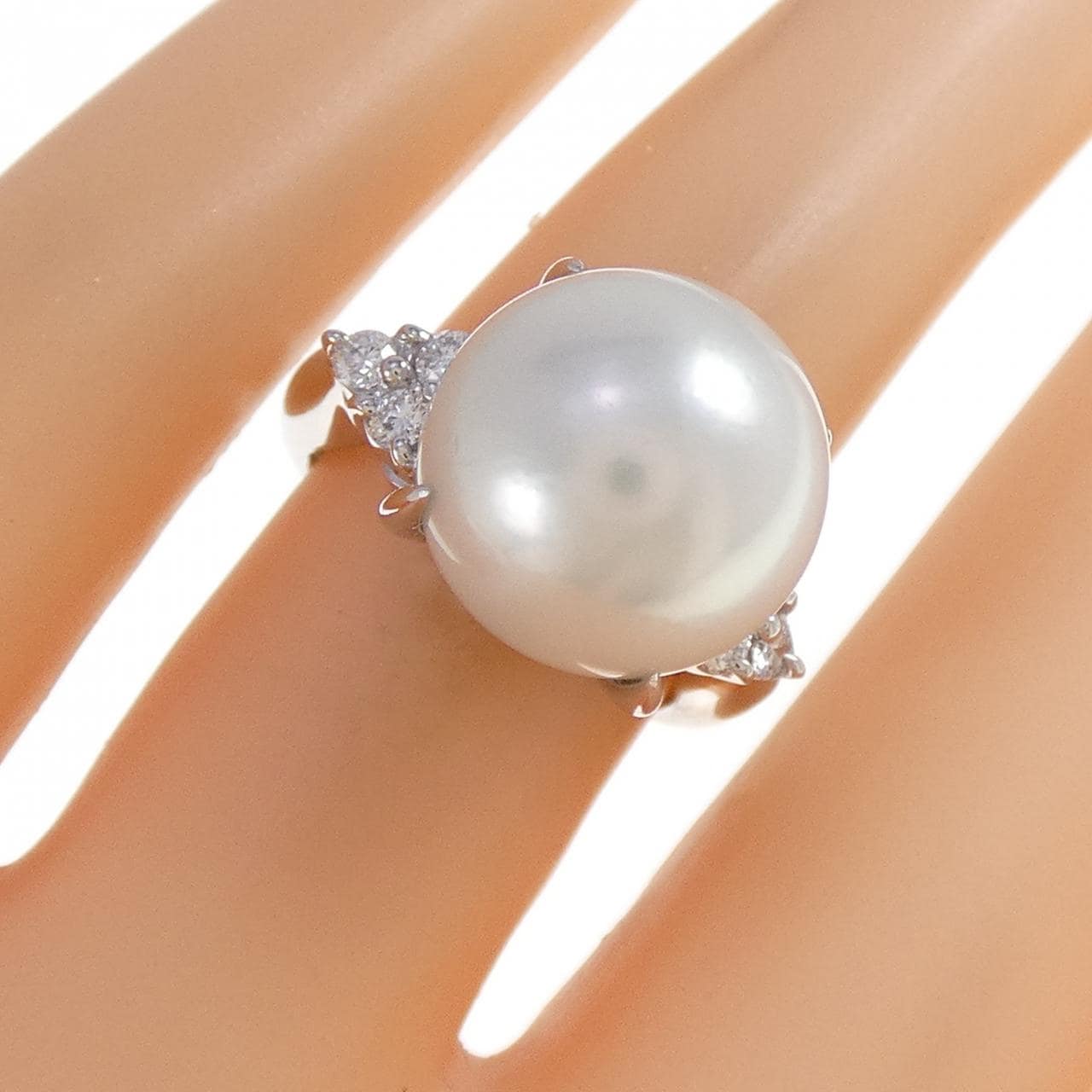 PT900 白蝶パール リング 12.5mm