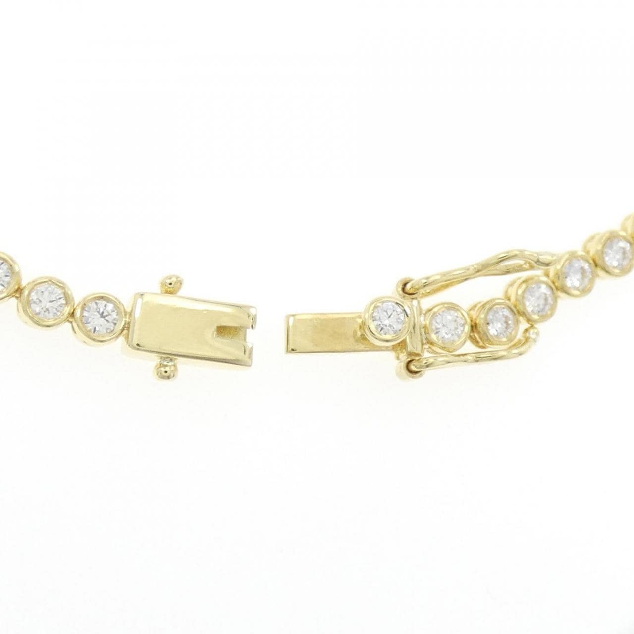 750YG Diamond Bracelet 1.20CT