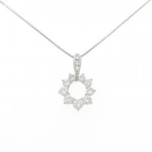 PT900/PT850 ダイヤモンド ネックレス 1.01CT