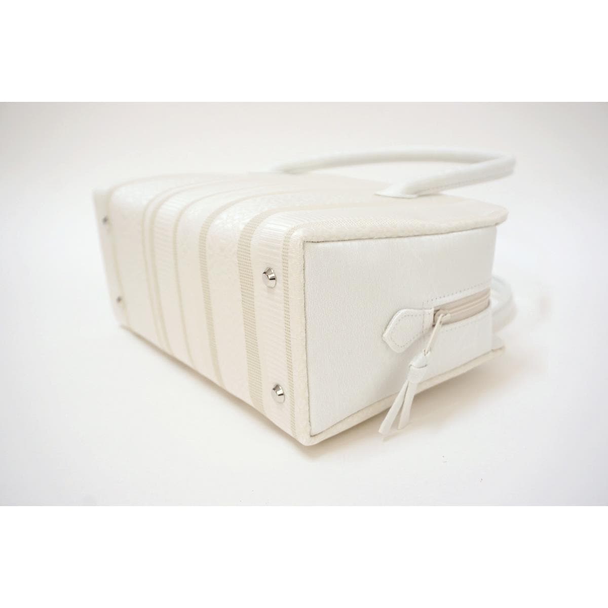 【新品】利休バッグ　【博多織】夏物