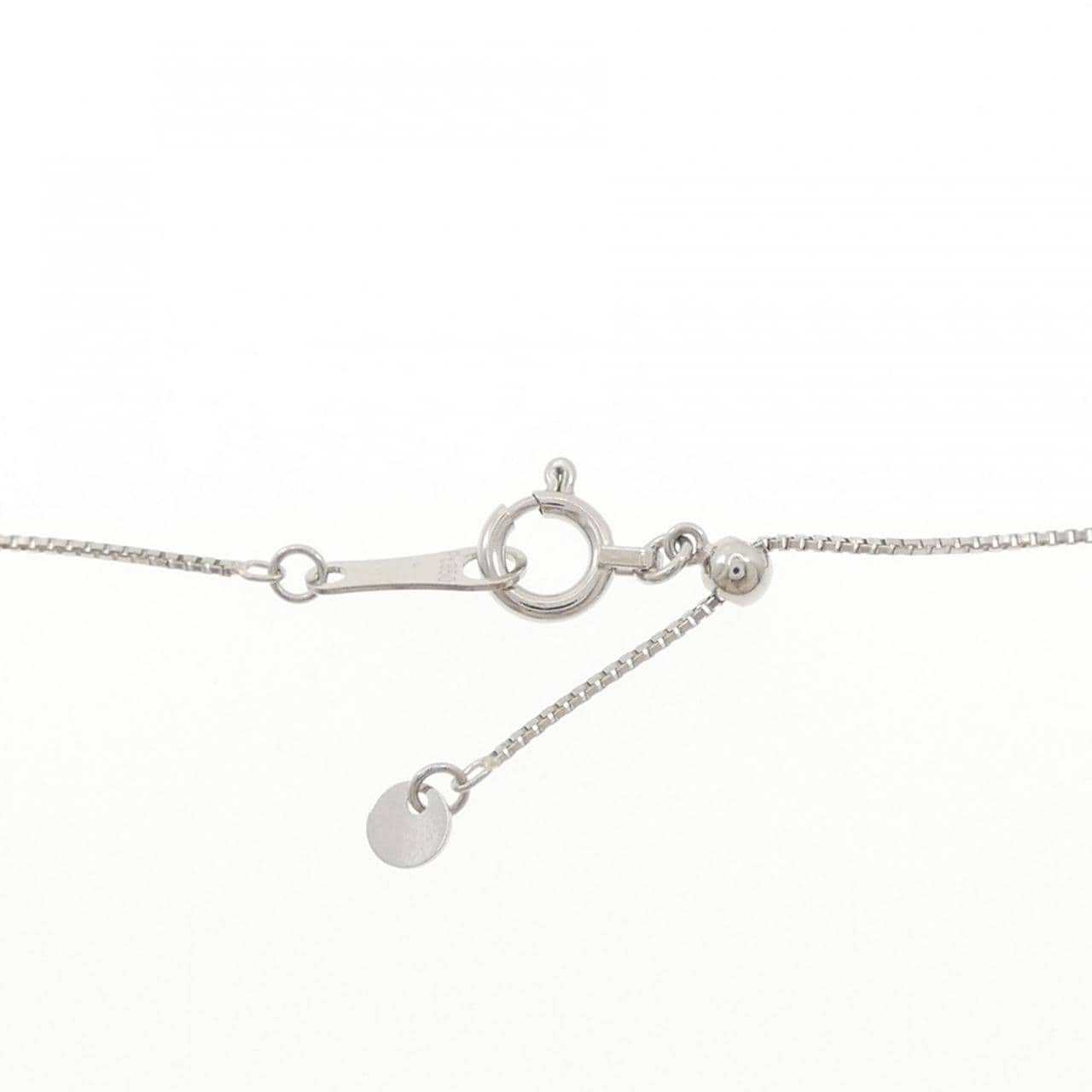 PT900/PT850 エメラルド ネックレス 0.12CT