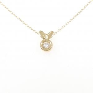 K18YG ダイヤモンド ネックレス 0.15CT