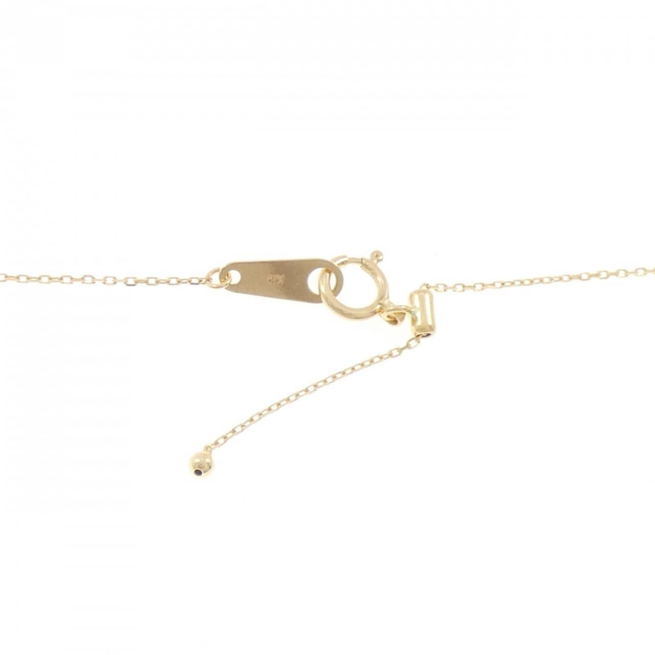 K18YG ソリティア ダイヤモンド ネックレス 0.321CT