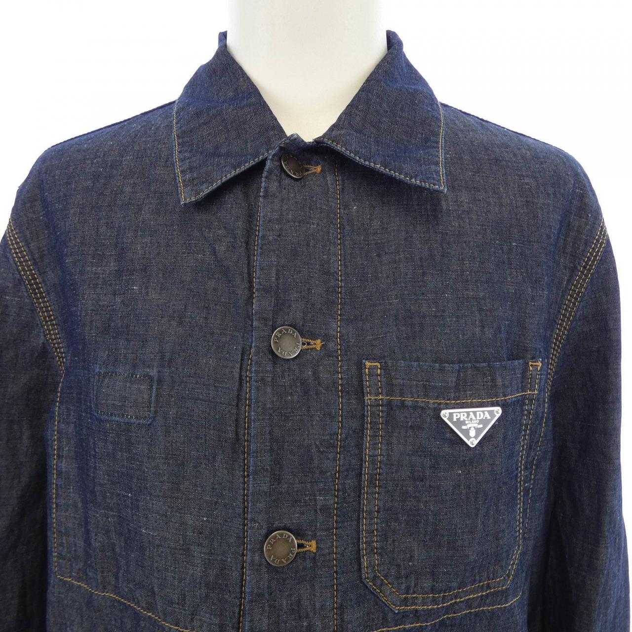 プラダ PRADA トライアングルロゴ GEB254 SOOO 14J2 ジャケット