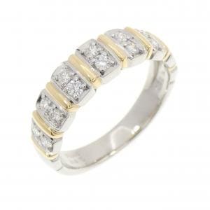 PT900/K18YG ダイヤモンド リング 0.26CT