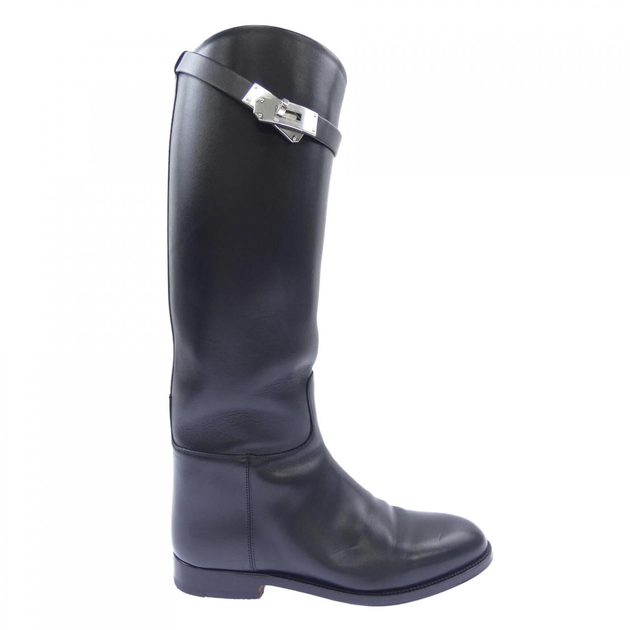 エルメス HERMES ジャンピング JUMPING ケリーバックル 042138Z ロングブーツ