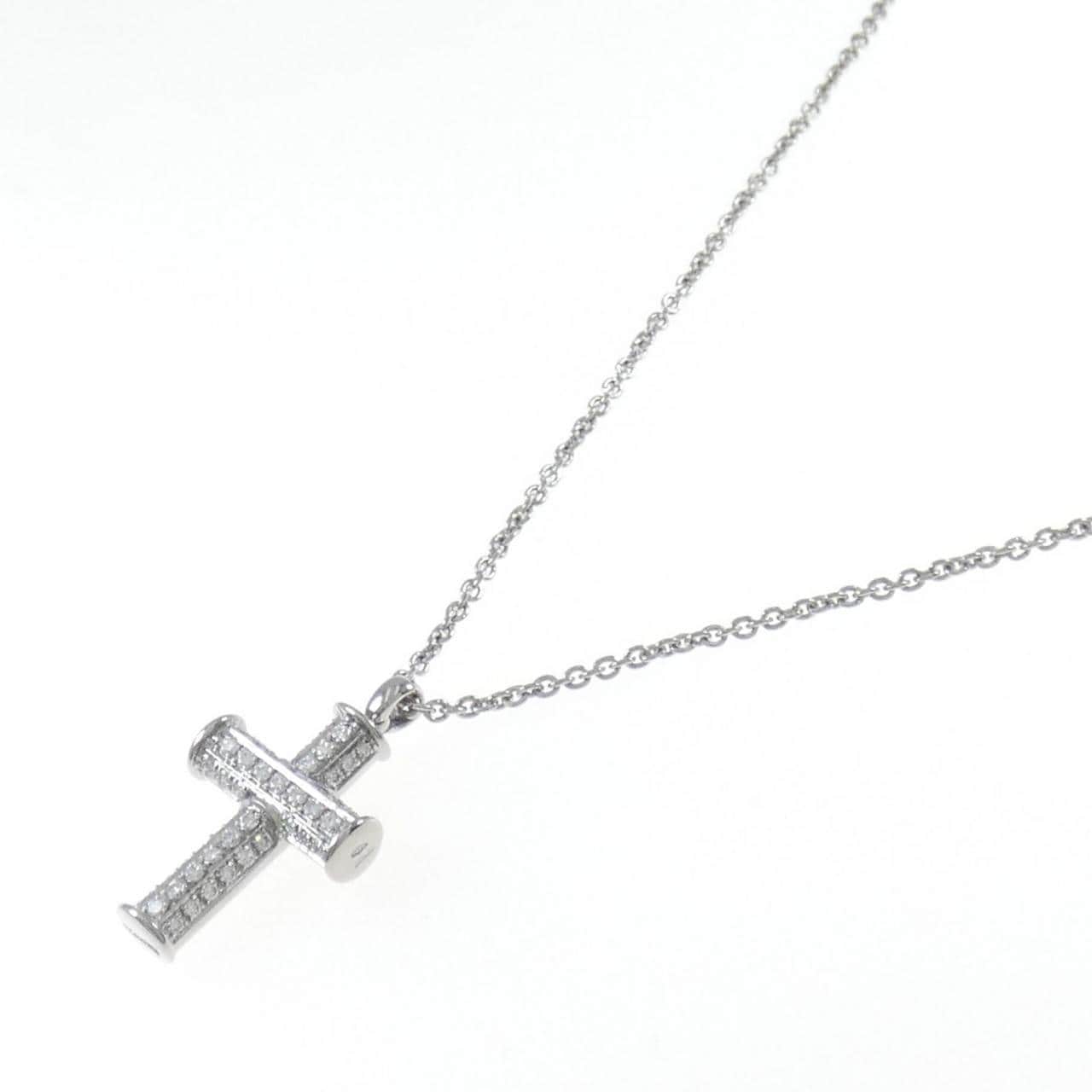 BVLGARI Latin Cross Necklace
