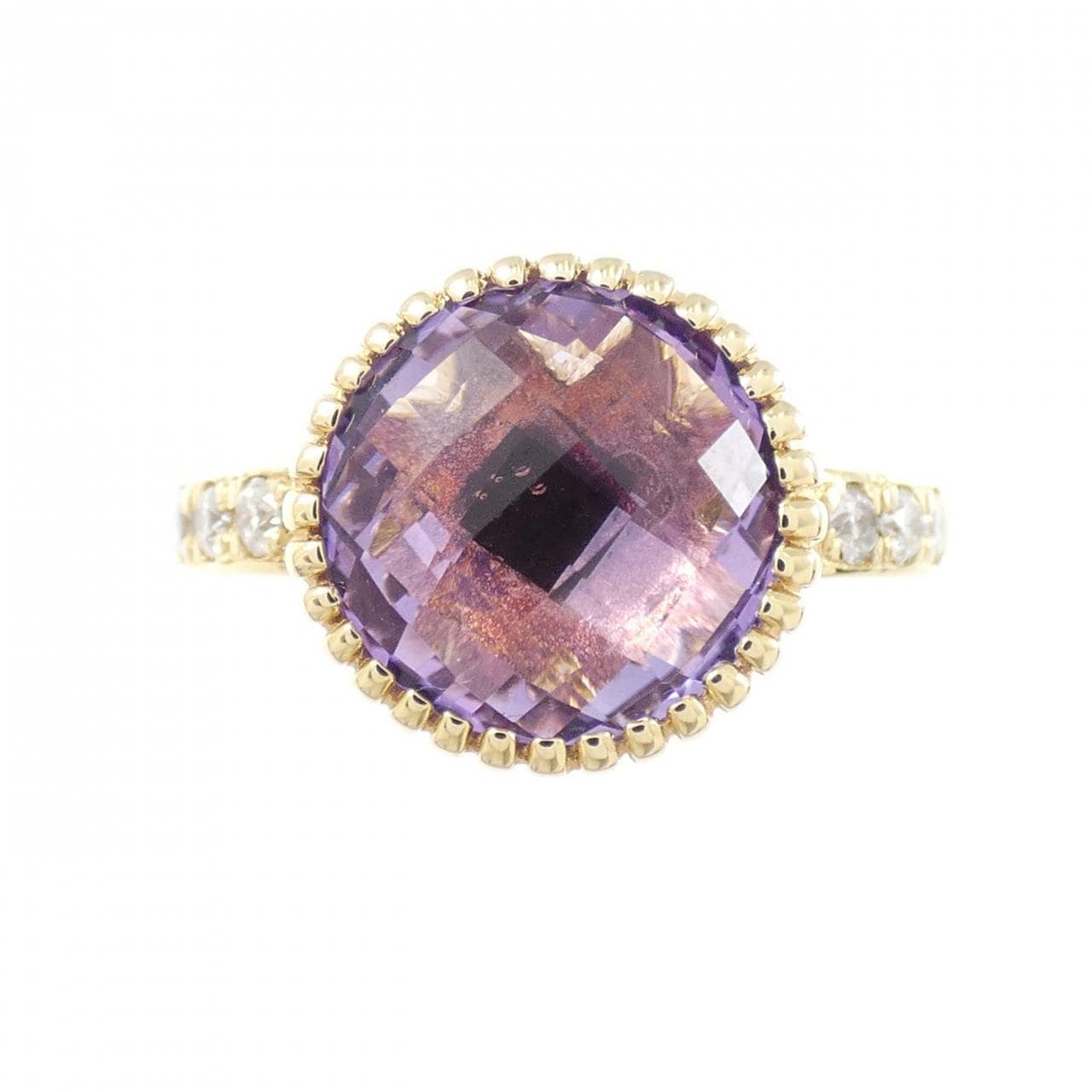 K18YG アメジスト リング