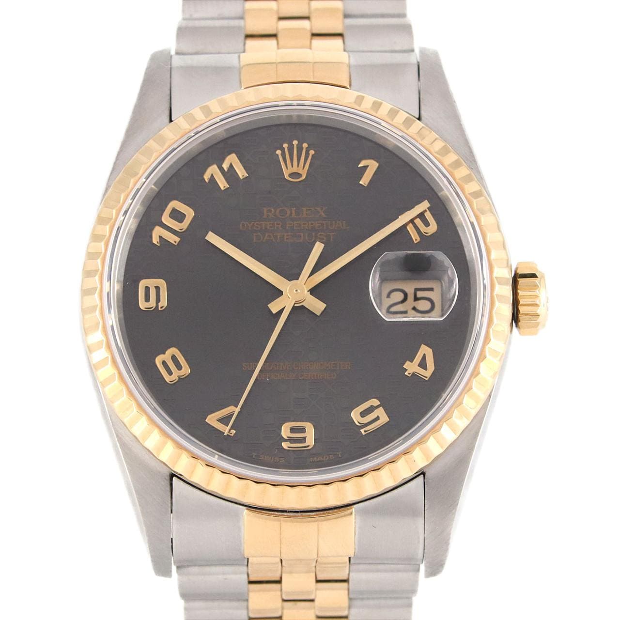 ROLEX Datejust 16233 SSxYG Automatic S number