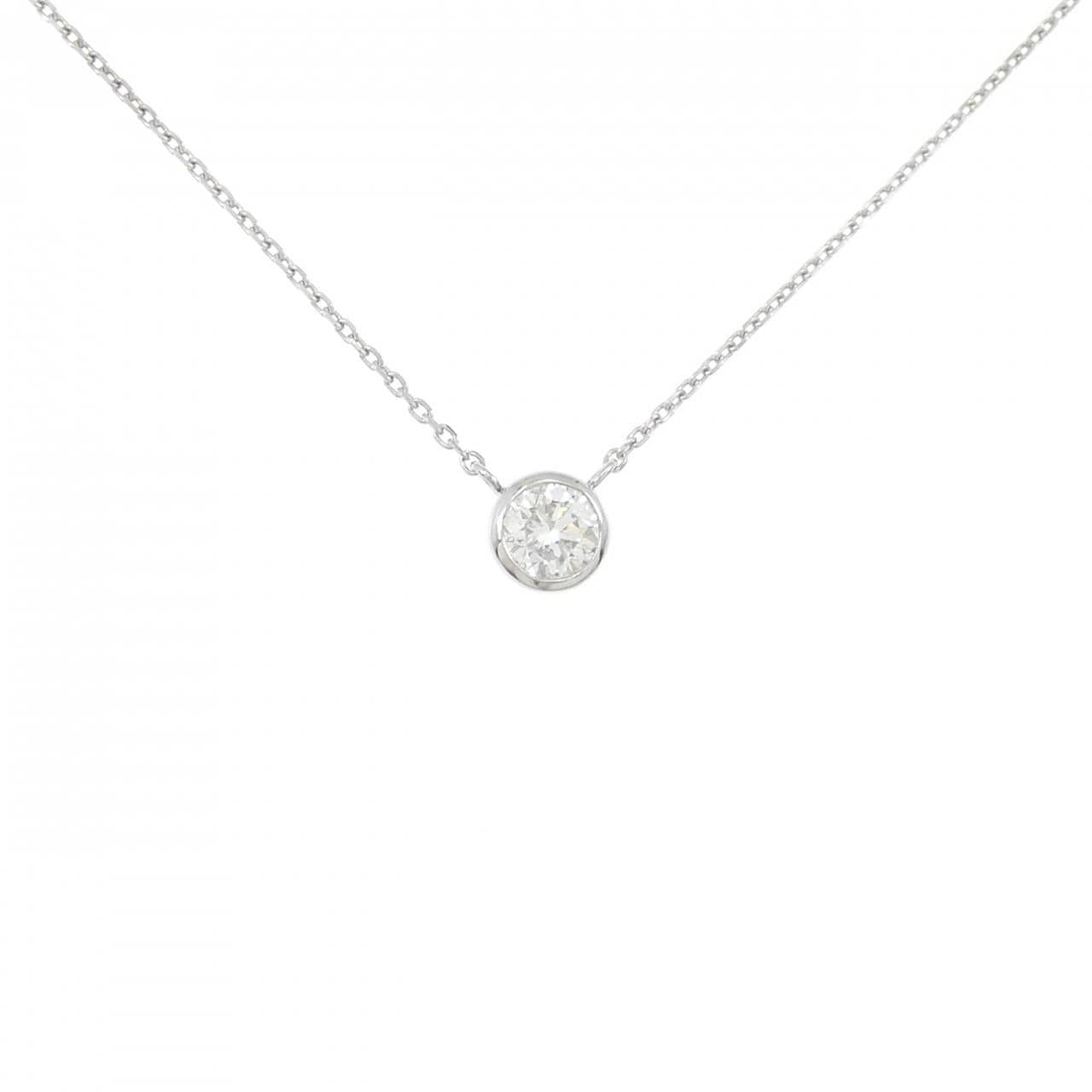 【新品】PT900/PT850 ダイヤモンド ネックレス 0.262CT E SI2 Good