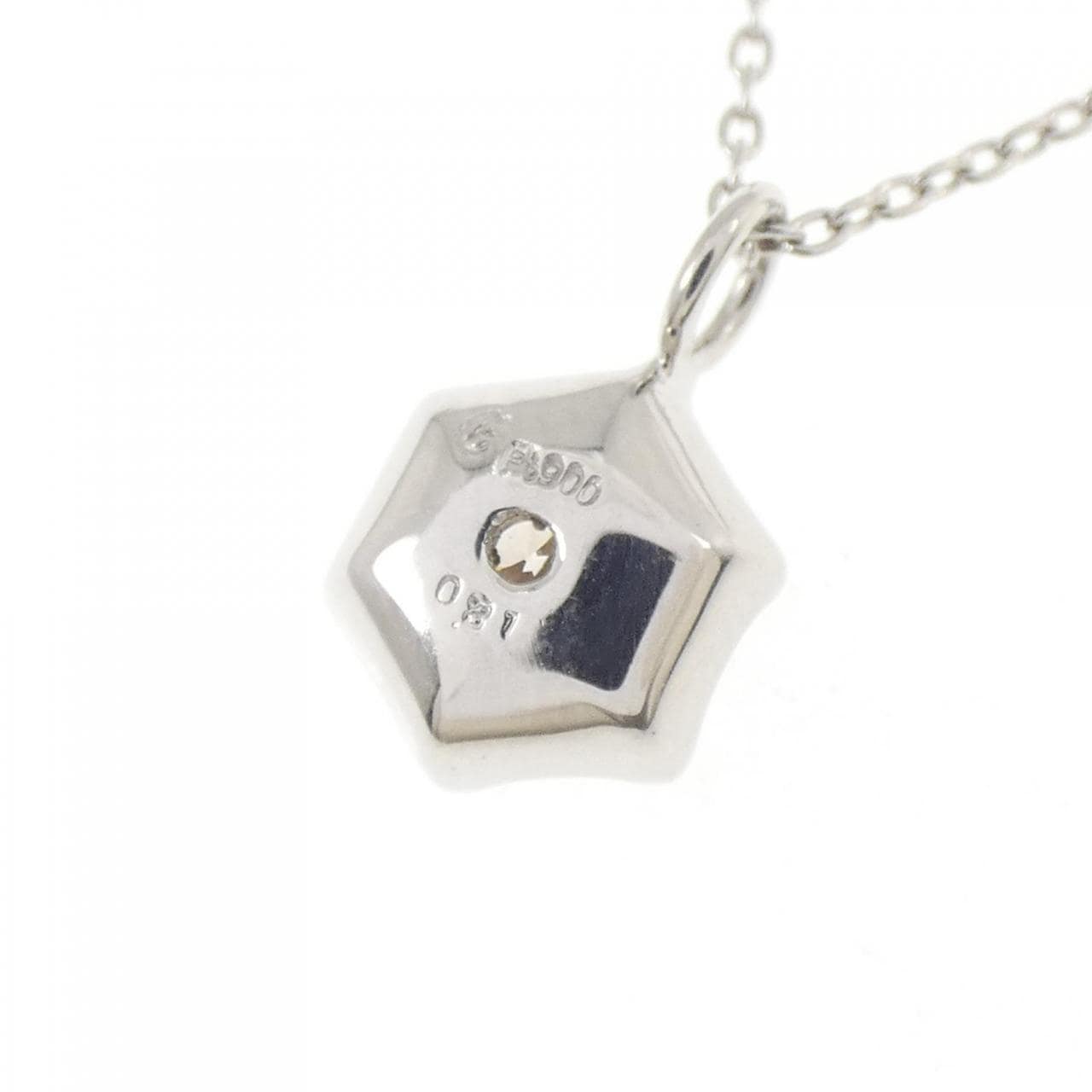 PT900/PT850 ダイヤモンド ネックレス 0.31CT