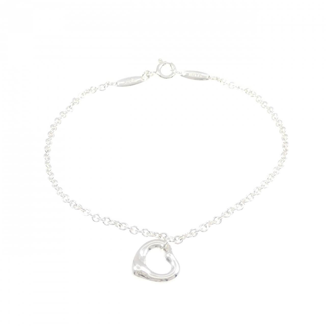 ティファニー オープンハート ブレスレット