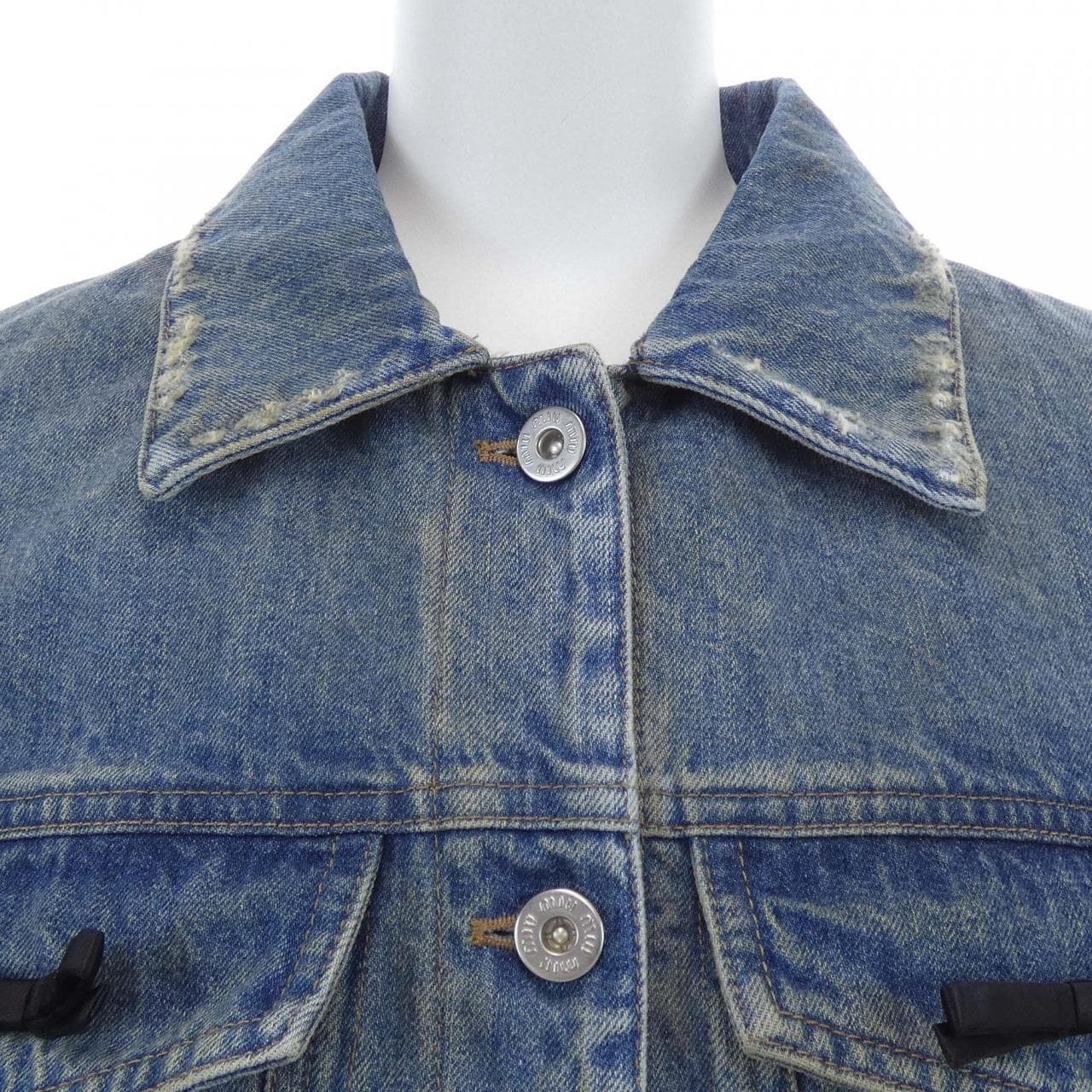 ミュウミュウ MIU MIU GWB057 デニムジャケット