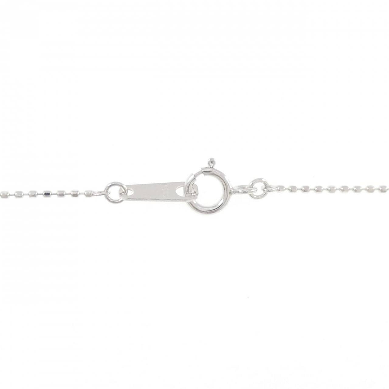 K10WG ダイヤモンド ネックレス 0.1CT