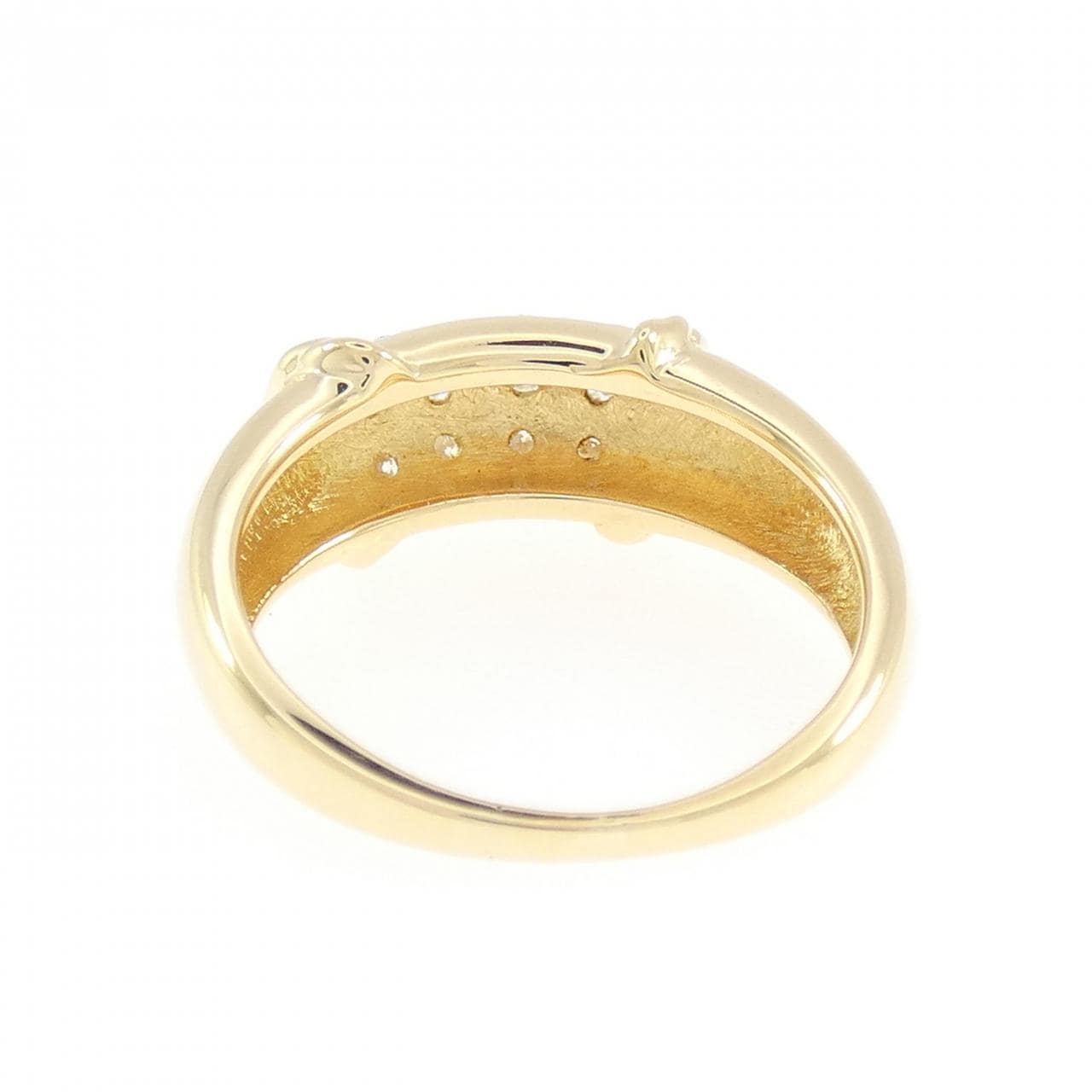 K18YG ダイヤモンド リング 0.12CT