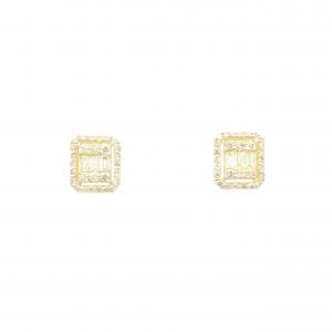 K18YG ダイヤモンド ピアス 0.56CT