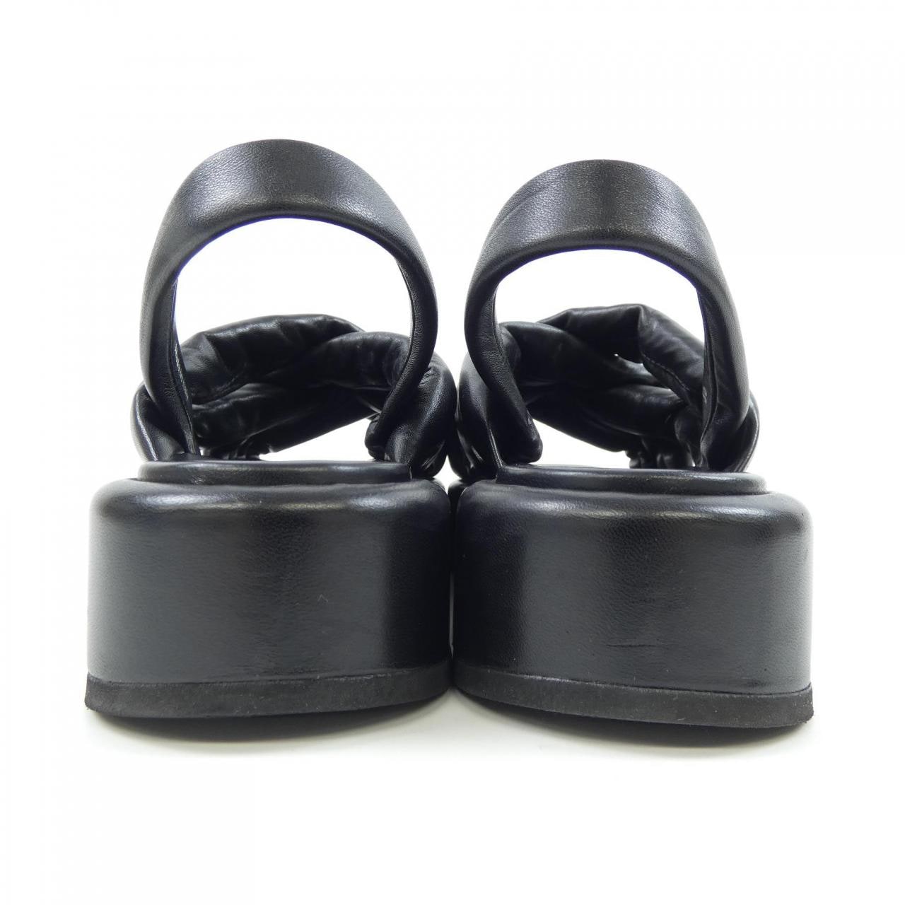 プラダ PRADA 1XZ747 フラットフォーム サンダル