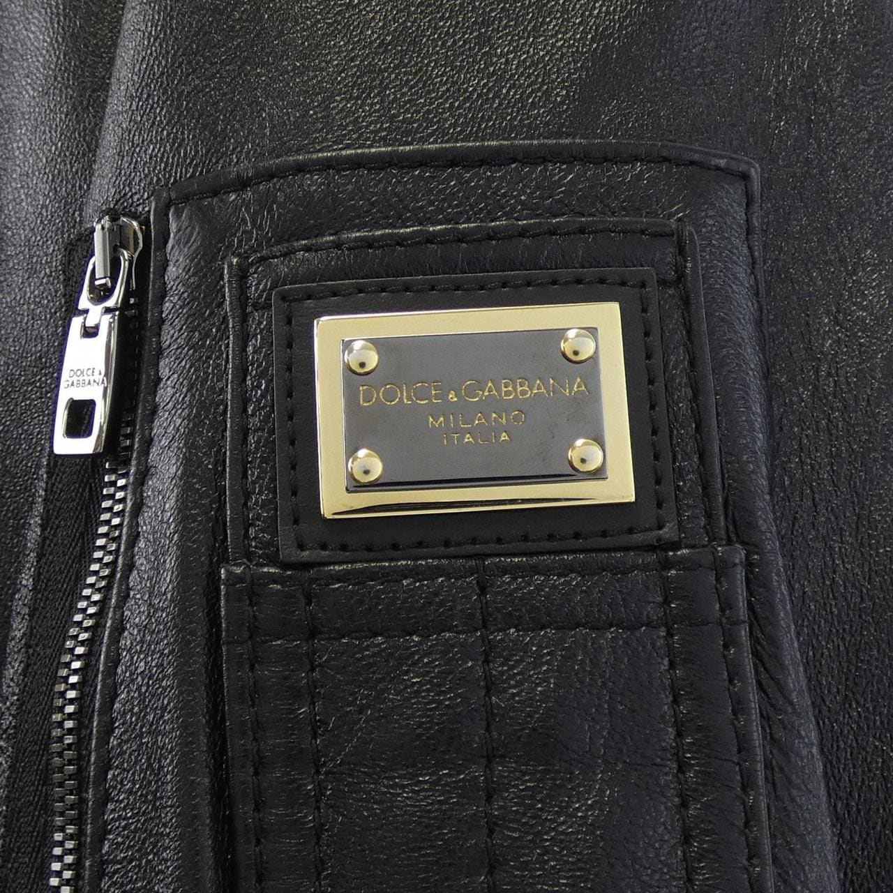 ドルチェアンドガッバーナ DOLCE&GABBANA G9XT6L/GF182 レザージャケット