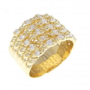 K18YG ダイヤモンド リング 0.51CT