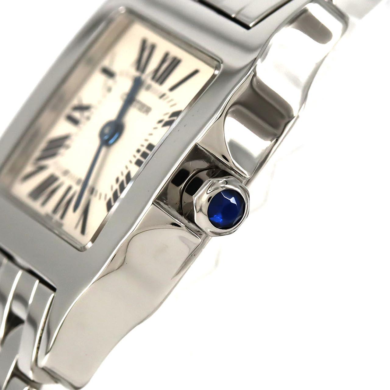 カルティエ サントスドゥモワゼルSM W25064Z5 SS クォーツ